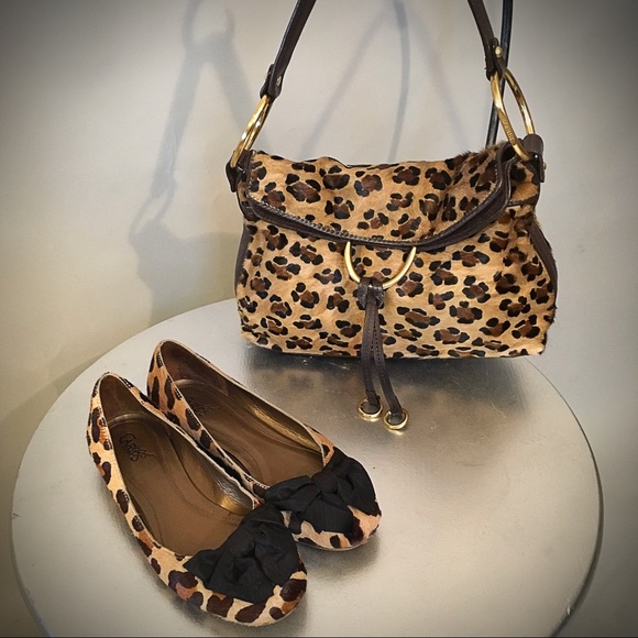 very leopard print bag